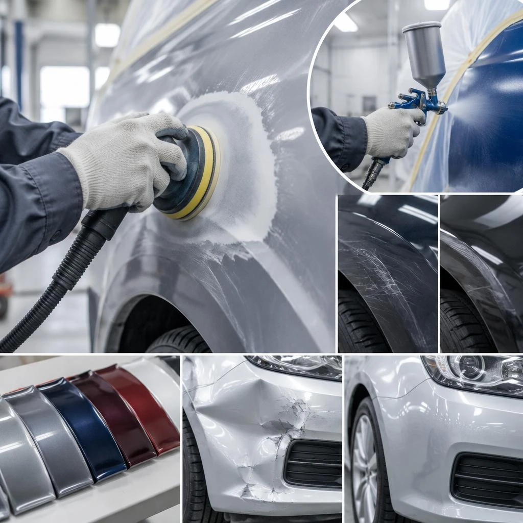 北摂・茨木市で愛車をサポート。ボディショップソレルナの強み